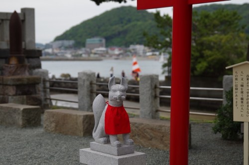 森戸神社の狛犬